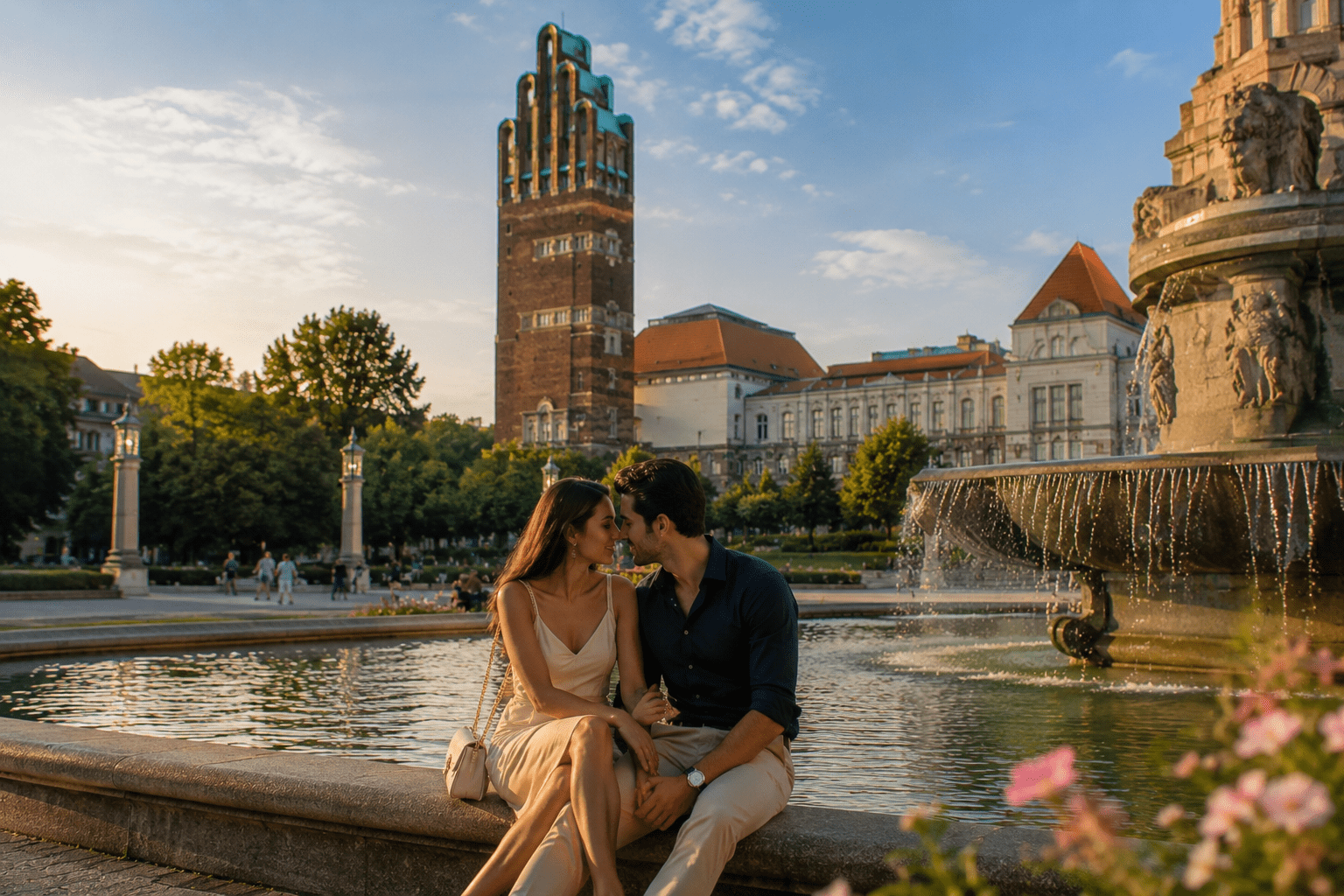 Stilvolle Begleitung in der Stadt