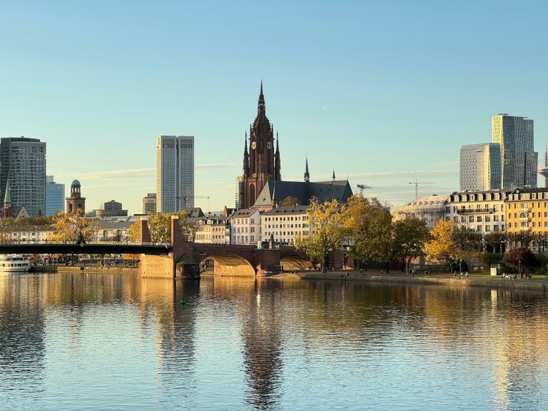 Frankfurter Skyline am Main